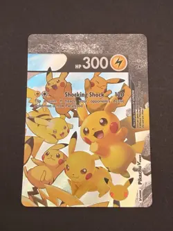 Pikachu V-Union [Set of 4] SWSH: Sword & Shield Promo Cards Holo - Image 4
