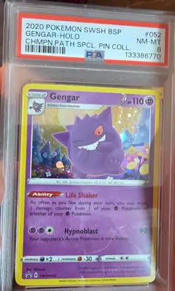 Gengar SWSH052 SWSH: Sword & Shield Promo Cards Holo - Image 1