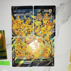 Pikachu V-UNION 4-Card Set Holo Crown Zenith 159/159-162/159 English - Image 1