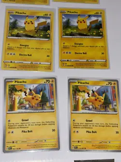 Pokemon TCG Pikachu 12-Card common/uncommon Lot English - Image 4