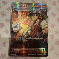 Pokemon Card, blacksmith Full Art/ Alt Art Black Star Promo 88a/106 - Image 1