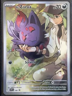 N's Zorua 189 Sv: Scarlet & Violet Promo Cards Holo - Image 1