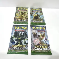 ART SET Sealed XY Fates Collide Pokemon Card Booster Pack - Image 1