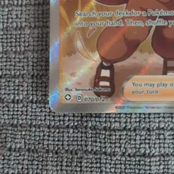 Pokemon TCG Eevee V 108/159 & Poke Kid 070/072 Foil Full Art 2-Card Lot - Image 5
