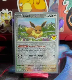 Eevee - (Pokemon Day 2025) (Reverse Cosmos Holo) 074/131 Miscellaneous Cards - Image 1