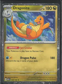 Miscellaneous Cards & Products #149/165 Dragonite 149/165 (Cosmos Holo) - Image 1