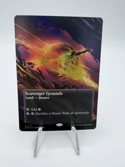 MTG EOE Edge Of Eternities Borderless Scavenger Grounds Galaxy Foil - Image 1