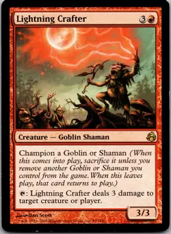 Lightning Crafter Morningtide #93 LP MTG - Image 1