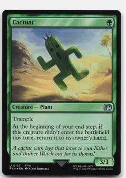 Cactuar 177 FOIL UC FINAL FANTASY Magic: The Gathering NM - Image 1