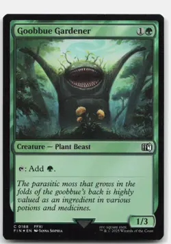 Goobbue Gardener 188 FOIL C FINAL FANTASY Magic: The Gathering NM - Image 1