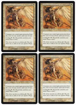 Akroma's Blessing x4 4x 2002 Onslaught PLAYSET White Uncommon Instant MTG NM AZ1 - Image 1