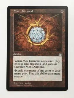 Mox Diamond - Stronghold Reserved List MTG Magic Excellent - Image 1