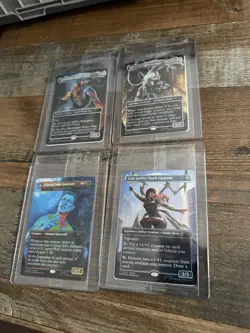 MTG Magic Marvel Spider-Man Man-Wolf Iron Spider Anti-Venom New Sealed Promo Lot - Image 1