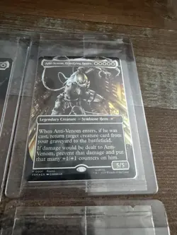 MTG Magic Marvel Spider-Man Man-Wolf Iron Spider Anti-Venom New Sealed Promo Lot - Image 5
