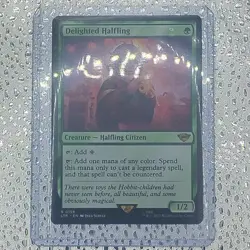 Delighted Halfling 0158 Rare MtG LTR Creature Regular NM - Image 3
