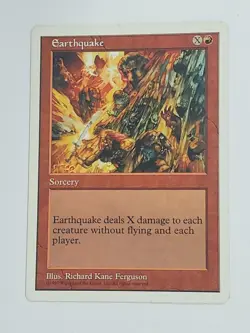 MTG Earthquake (5th Edition/Red/R) - BGM - Image 1