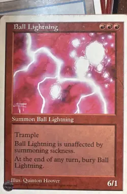 Ball Lightning MTG Core Set 5th Edition Regular - Image 1