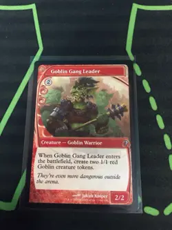 MTG Magic The Gathering Goblin Gang Leader MB2 Future Sight Commander - Image 1