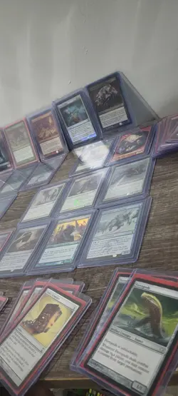 Magic The Gathering Card Lot Vintage + Semi Modern Creatures Lands Enhancements - Image 3