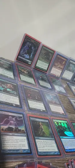 Magic The Gathering Card Lot Vintage + Semi Modern Creatures Lands Enhancements - Image 4