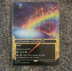 Wizards of the Coast Cascading Cataracts Foil Rare #0005 Edge of Eternities EN - Image 1