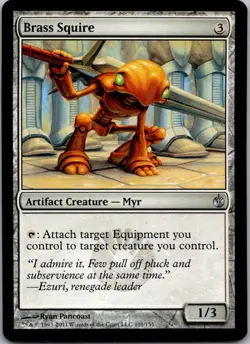 Brass Squire U Mirrodin Besieged 101 LP - Image 1