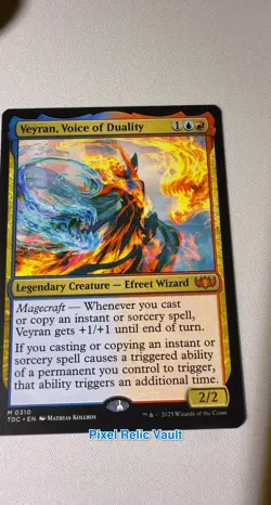 MTG - TDC - 310 - NM - Veyran, Voice of Duality - Magic - Image 2