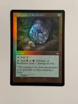 Talisman of Resilience H1R 37 Foil NM - Image 1