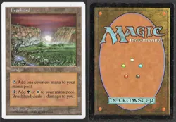 BRUSHLAND Fifth Edition Magic: The Gathering MP - Image 3