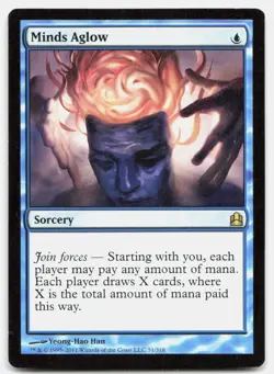 Minds Aglow 51 Rare Commander Magic: The Gathering Near Mint - Image 1