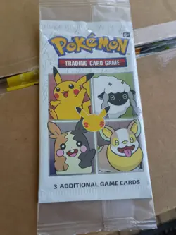 Pokemon - 25th Anniversary - General Mills Promotion - Sealed Booster Pack - Image 1