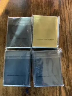 Pokemon Tcg ETB & Collection Box Card Sleeves - Lot 4x - Sealed - Image 2