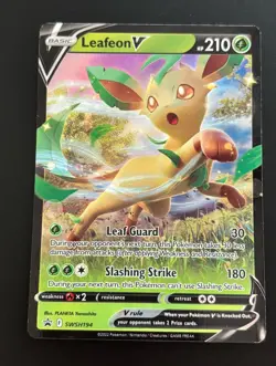 The Pokemon Company Leafeon V SWSH194 Sword & Shield Promo Holo EN 210 HP - Image 1