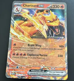 The Pokemon Company Charizard ex EX Dragon 006/165 Holo EX EN 330 HP 2003 - Image 1