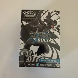 Pokemon TCG Scarlet & Violet: Black Bolt Booster Bundle *NEW* - Image 1