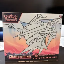 Chaos Rising Elite Trainer Box Pokemon Center ETB New Sealed English - Image 1