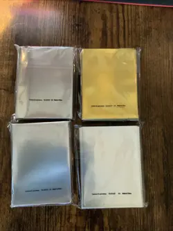Pokemon Tcg ETB & Collection Box Card Sleeves - Lot 4x - Sealed - Image 2