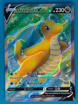Pokemon - Dragonite V (076/078) (Pokemon GO Set) *NEAR MINT - NM* - Image 1