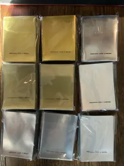 Pokemon Tcg ETB & Collection Box Card Sleeves - Lot 9x - Sealed - Image 2