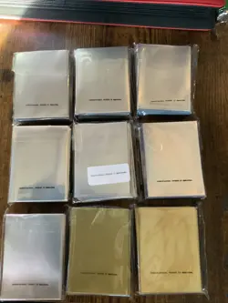 Pokemon Tcg ETB & Collection Box Card Sleeves - Lot 9x - Sealed - Image 2