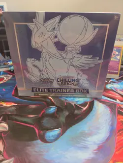 Pokemon Chilling Reign ICE VARIANT ETB Elite Trainer Box New Sealed - Image 1