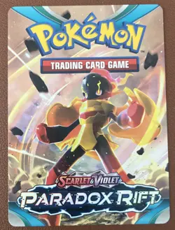 Pokemon Paradox Rift Trainer Tips Card - Armarouge - NM - Image 1