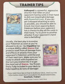 Pokemon Paradox Rift Trainer Tips Card - Armarouge - NM - Image 2