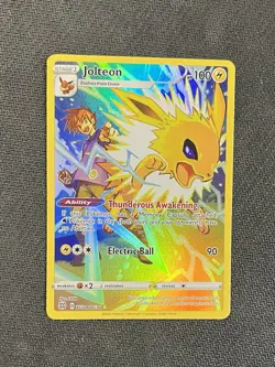 Pokemon Jolteon TG04/TG30 Brilliant Stars Trainer Gallery Holo Near Mint - Image 3