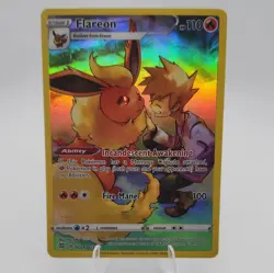 Flareon TG01/TG30 SWSH09 Brilliant Stars Trainer Gallery UR Full Art Holo Eng - Image 1