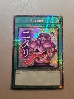 Pot of Avarice RA05-EN114 [Starlight Rare] Rarity Collection 5 Yugioh! NM/M - Image 1
