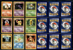 100% Complete Base Set 102/102 Vintage Master Pokemon Cards Holo Charizard MP-HP - Image 5