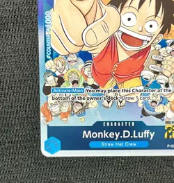 2022 Monkey.D.Luffy P-033 English Event Pack Volume 2 One Piece Promo NM RARE - Image 4