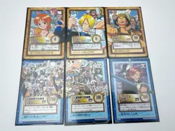 One Piece TCG Jump Festa 2001 Limited Promo Card Set of 6 Japanese - Image 1