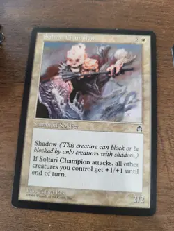 MTG ~ Stronghold Set Lot ~ 15 Cards 1998 Soltari Champion, Shaman En Kor... - Image 2